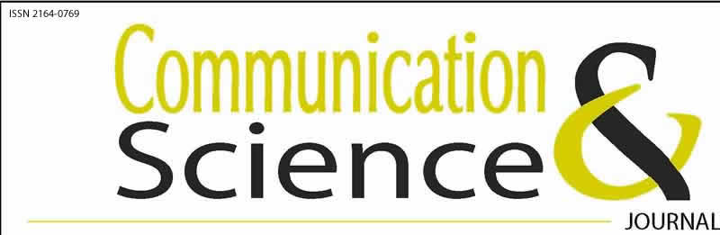 Communication and Science Journal, ISSN 2164-0769